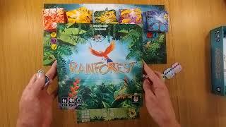 How to play Rainforest board game review BGA AmassGames #cute #parrot #boardgame #spiel #essen