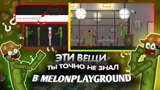 ЭТИ ВЕЩИ ТЫ ТОЧНО НЕ ЗНАЛ В MELONPLAYGROUND...