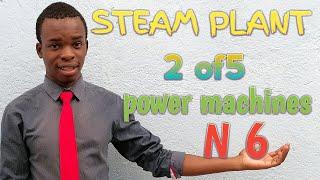 Steam plant( Applied thermodynamics) Power machines N6