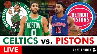 Boston Celtics vs. Detroit Pistons Live Streaming Scoreboard, Play-By-Play, Highlights