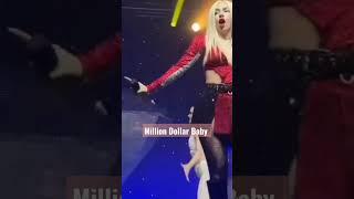 AvaMax performance on stage at the Fabrique event space inMilan  "Million Dollar Baby"#avamax#tour