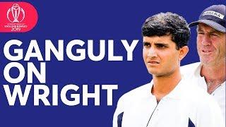 Ganguly Relives Glory Days With His "Favourite Coach" John Wright | ICC Cricket World Cup