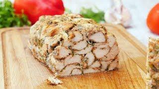 Домашний куриный рулет - Рецепты от Со Вкусом