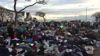 Devastation and Relief Efforts in Rockaway Park