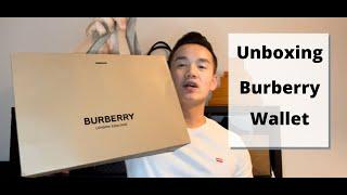 Unboxing Burberry Wallet | DANNY YU