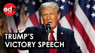 FULL SPEECH: Donald Trump Wins 2024 US Presidential Election