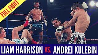 BRUTAL LOW KICK STOPPAGE!! | Liam Harrison Vs Andrei Kulebin | Muay Thai | Full Fight