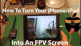 How To Turn Your iPhone Into An FPV Screen - Eachine R051 Testing & Overview