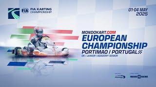FIA Karting European Championship OK & Junior - Round 2 Portimao / Portugal (Sunday)
