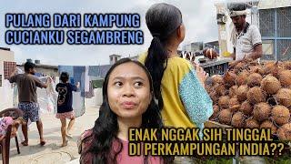 ENAK NGGAK SIH TINGGAL DI PERKAMPUNGAN DI INDIA?? KEMBALI KE KEGIATAN NORMALKU