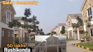 Individual Duplex Villa For Sale in Gated Community Visakhapatnam|| Rushikonda|| 50 Lakhs Only