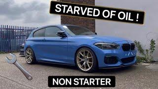 WATCH HOW WE RESTORE THIS BROKEN NON RUNNER BMW M135i **ENGINE SEIZED** PART 1