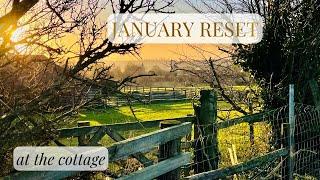 A Gentle January Reset In My English Cottage