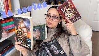 finishing every series i’m in the middle of spoiler free reading vlog*