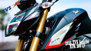 2025 TVS Apache RTR 200 4V – The Smartest Streetfighter ️
