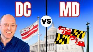 Living in Washington DC VS Maryland - How to Choose Between Living in DC and Living in MD 2024