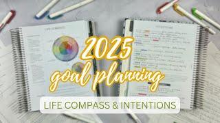 GOAL SETTING for 2025! | PART 2a: compass assessment, intentions, & word of the year | #makselife