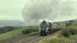 LNER 60007 'Sir Nigel Gresley' Powers Up the S&C 'The Settle and Carlisle Fellsman 28 08 24