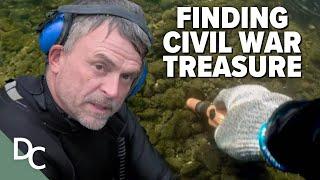 Unearthing Civil War Treasure with River Hunters | River Hunters | @DocoCentral