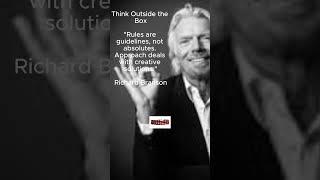 Richard Branson Think Outside the Box