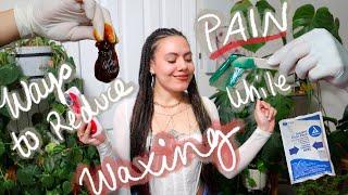 HOW TO REDUCE PAIN WHILE WAXING | FREE PROFESSIONAL TIPS! 