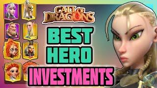 Call of dragons - HERO best pairings & best investments of season 1