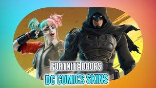 Fortnite's DC Epic: Ninja Knight Batman & Karuta Harley Quinn Skins Revealed!