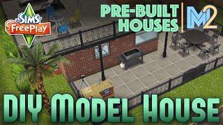 Sims FreePlay - DIY Model House (Review & Walkthrough)