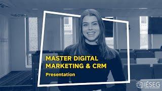 Master in Digital Marketing & Customer Experience Management | Presentation