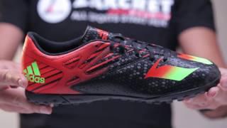 ZAKCRET Sports: Unboxing adidas Performance MESSI 15 4 TF AF4683 Μαύρο