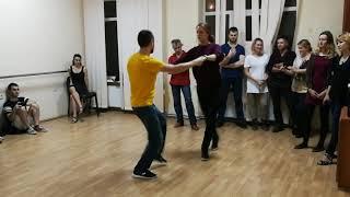 Denys Prodanov & Oksana Zavidova - Zouk demo for beginners