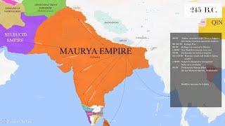 Maurya Empire 324 -185 BCE : Interactive History ( Every Year ) मौर्य राजवंश