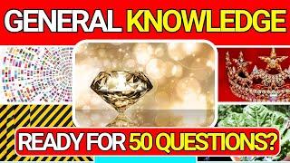 General Knowledge Quiz Trivia 25 | Can You Answer All 50 Questions Correctly? 2024