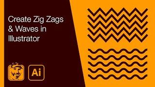 Create Zig Zags & Waves in Illustrator