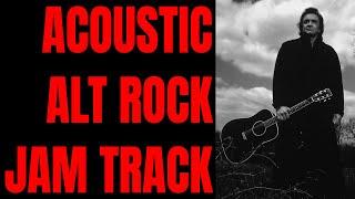 Dark Acoustic Alternative Rock Ballad Jam Track | Guitar Backing Track (A Minor)