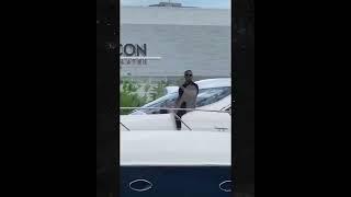 Jamie Foxx Waves to Fans on Boat, First Sighting Since Hospitalization | TMZ