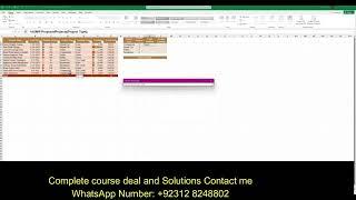 Module 6: SAM Project 1a | Shelly Cashman Excel 365/2021 | City of Honu Point