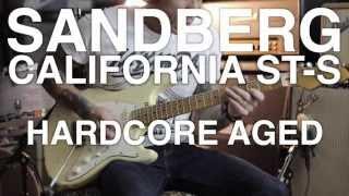 Sandberg California ST-S Hardcore Reserve Aged - Blues Guitar demo by RJ Ronquillo - Blues Shuffle