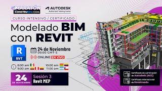 S3: Revit MEP | Curso Intensivo Modelado BIM | Maratón 7