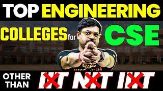 Top Engineering Colleges for CSE other than IIT , NIT & IIIT | Harsh Sir