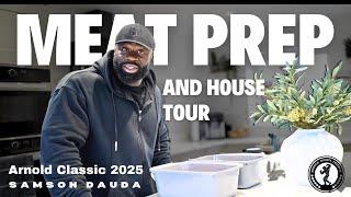 Arnold Classic 2025 series | Food prep & House tour | Samson Dauda