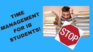 Time Management for IB students