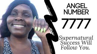 Angel Number 7777:: Supernatural Success Will Follow You. #angelnumbers