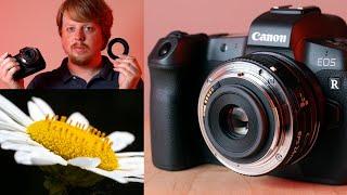 Canon EOS R Macro Reverse Rings - Turn Any Lens into a Macro Focus Lens for your Canon EOS R Camera!