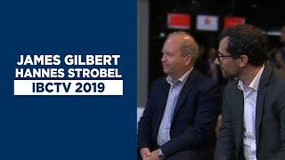 James Gilbert and Hannes Strobel IBCTV 2019