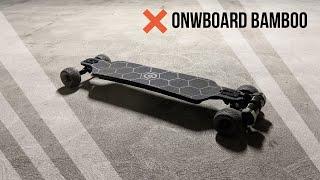 Ownboard Bamboo - Electric skateboard Ride and Review