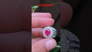 Natural Red Ruby H(a) 2.50 crt GRI LAB #gemstone #ruby