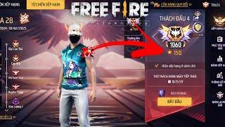 [Free Fire] Leo Rank Thách Đấu Tử Chiến 150⭐️ | Tuna