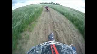 Epic Dirtbike Speed Wobble Crash!