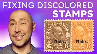 How To Turn Oxidized Stamps Back To Orange